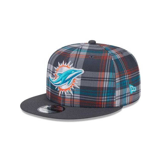 Miami Dolphins 2024 Sideline Statement Gray 9FIFTY Snapback Hat Male Product Image