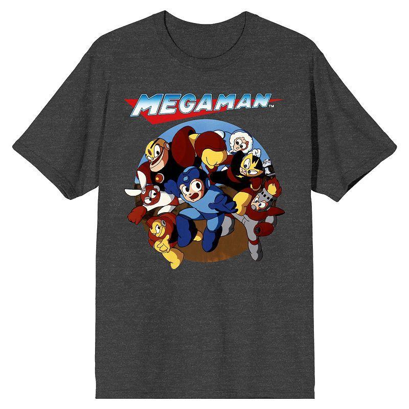 Mens Capcom MegaMan Characters Vintage Tee Product Image