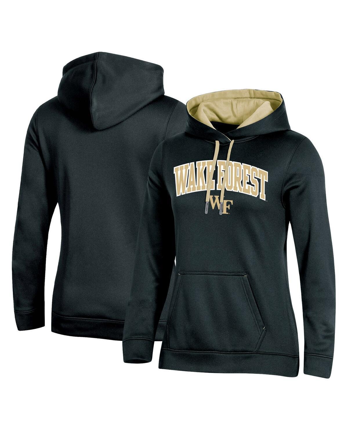 Womens Champion Black Wake Forest Demon Deacons Arch Logo 2.0 Pullover Hoodie Product Image