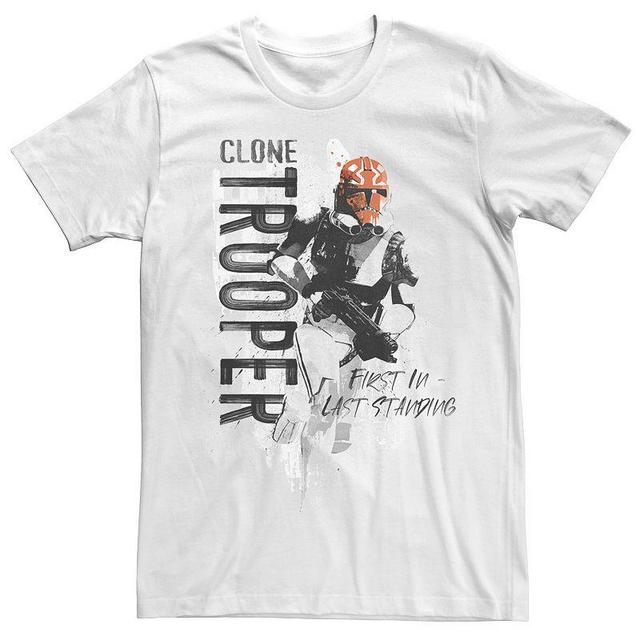 Mens Star Wars The Clone Wars Trooper Painted Tee Product Image