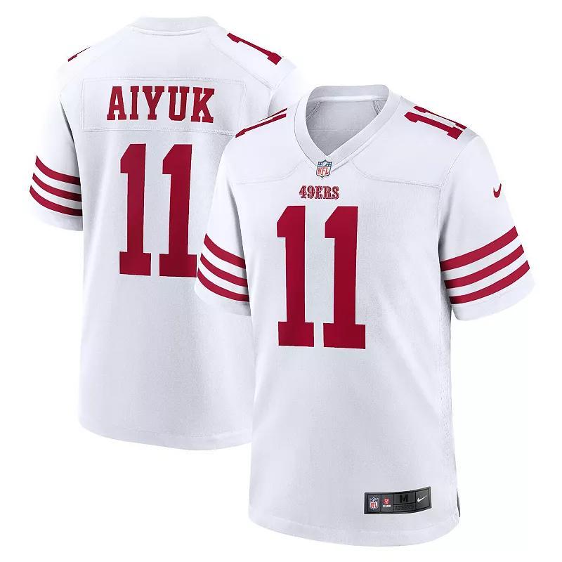 Mens Nike Brandon Aiyuk San Francisco 49ers Player Game Jersey Product Image