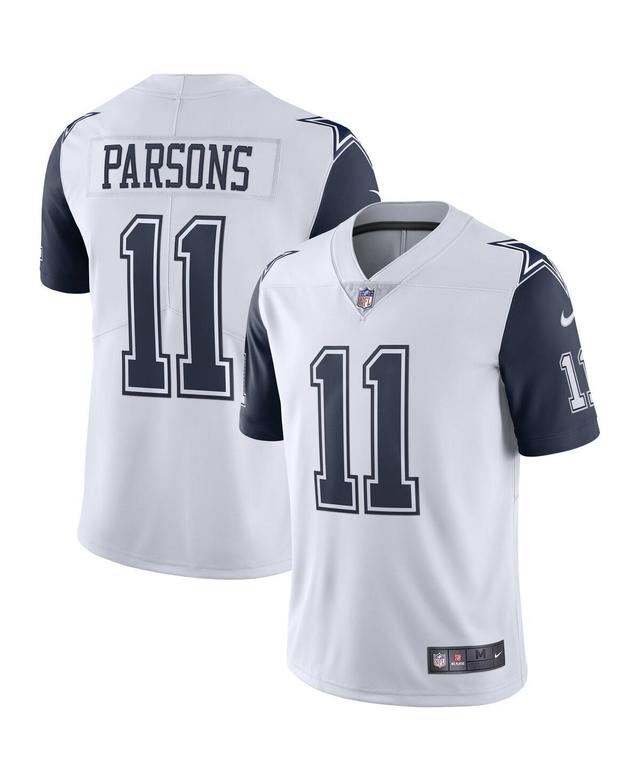 Mens Nike Micah Parsons White Dallas Cowboys Alternate 2 Vapor Limited Jersey Product Image