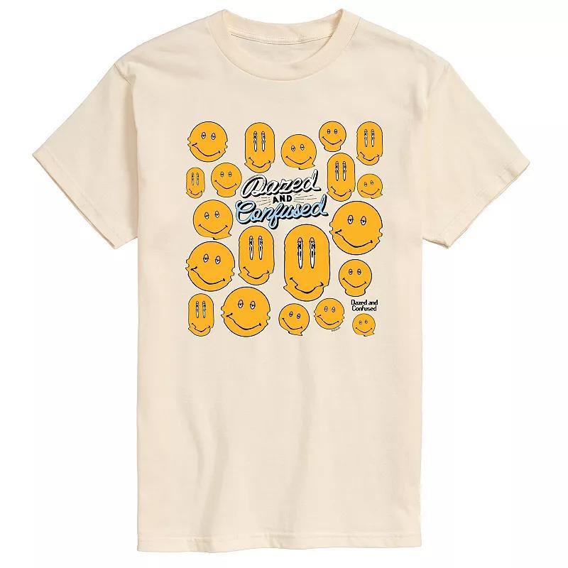 Mens Dazed and Confused Smiley Face Graphic Tee Product Image