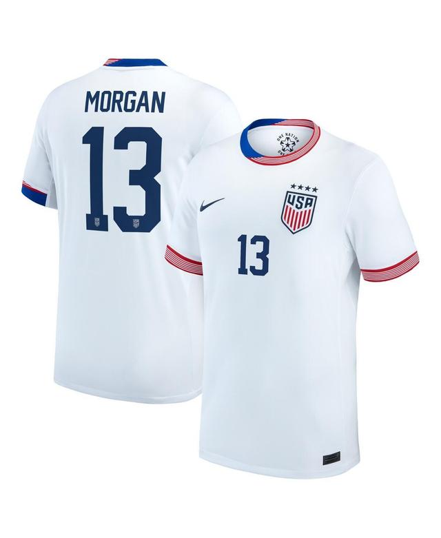 Alex Morgan USWNT 2024 Stadium Home Nike Men's Dri-FIT Soccer Jersey Product Image