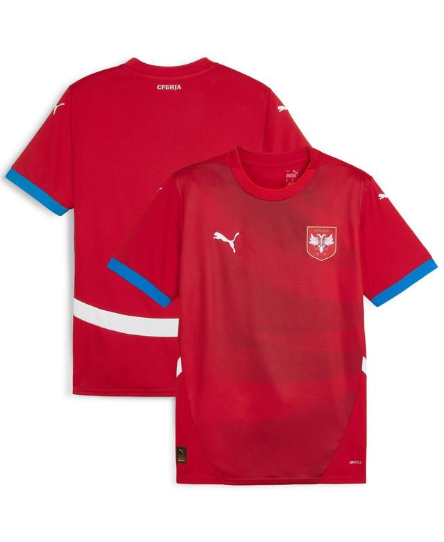 Puma Mens Red Serbia National Team 2024 Home Replica Jersey - Red Product Image