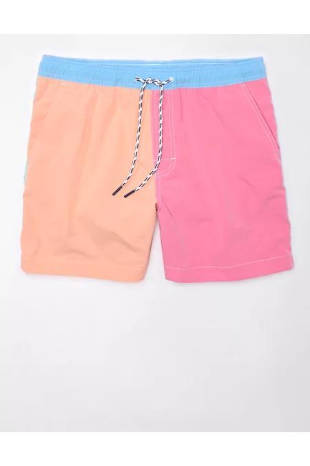 AE Colorblock 5 Swim Trunk Men's Product Image