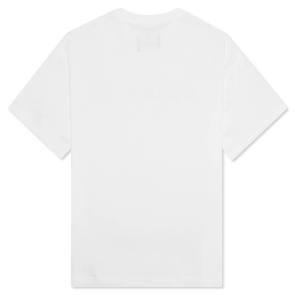 Logo S/S T-Shirt - White Male Product Image