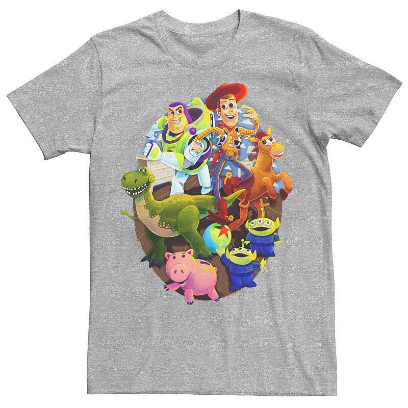 Mens Disney / Pixar Toy Story Main Cast Circle Logo Tee Product Image