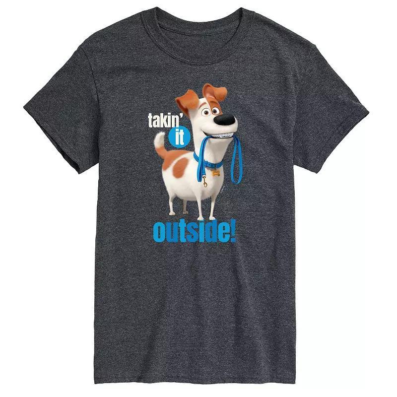 Big & Tall The Secret Life Of Pets Take It Outside Graphic Tee, Mens Product Image