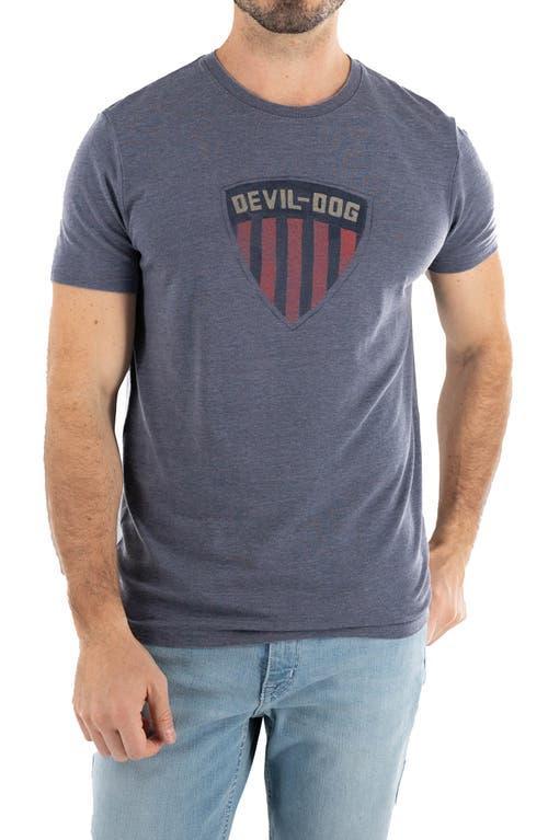 Devil-Dog Dungarees Shield Graphic T-Shirt Product Image