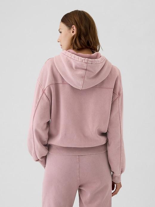 Vintage Soft Cropped Hoodie Product Image