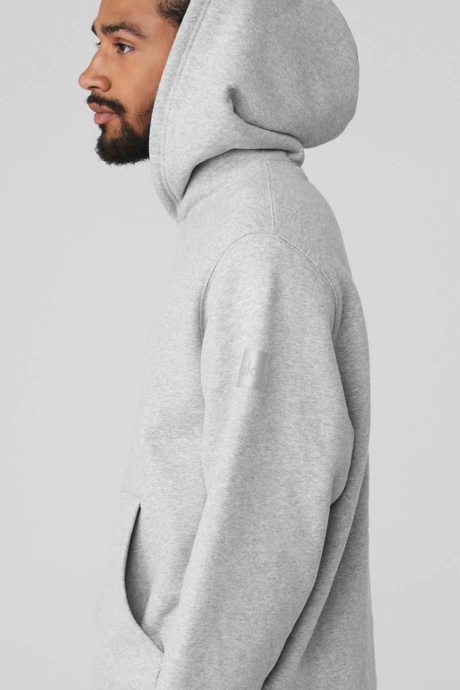 Renown Heavy Weight Hoodie - Athletic Heather Grey Product Image