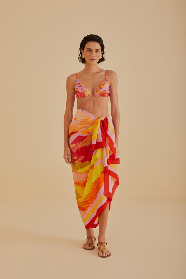 Painted Fishes Sarong Product Image