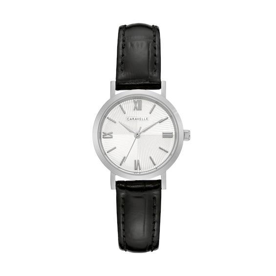 Ladies' Caravelle by Bulova Strap Watch with White Dial (Model: 43L216) Product Image