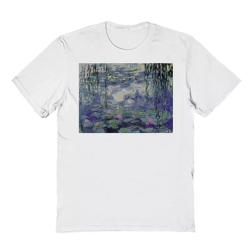 Mens Fine Art - Water Lillies Graphic Tee Product Image