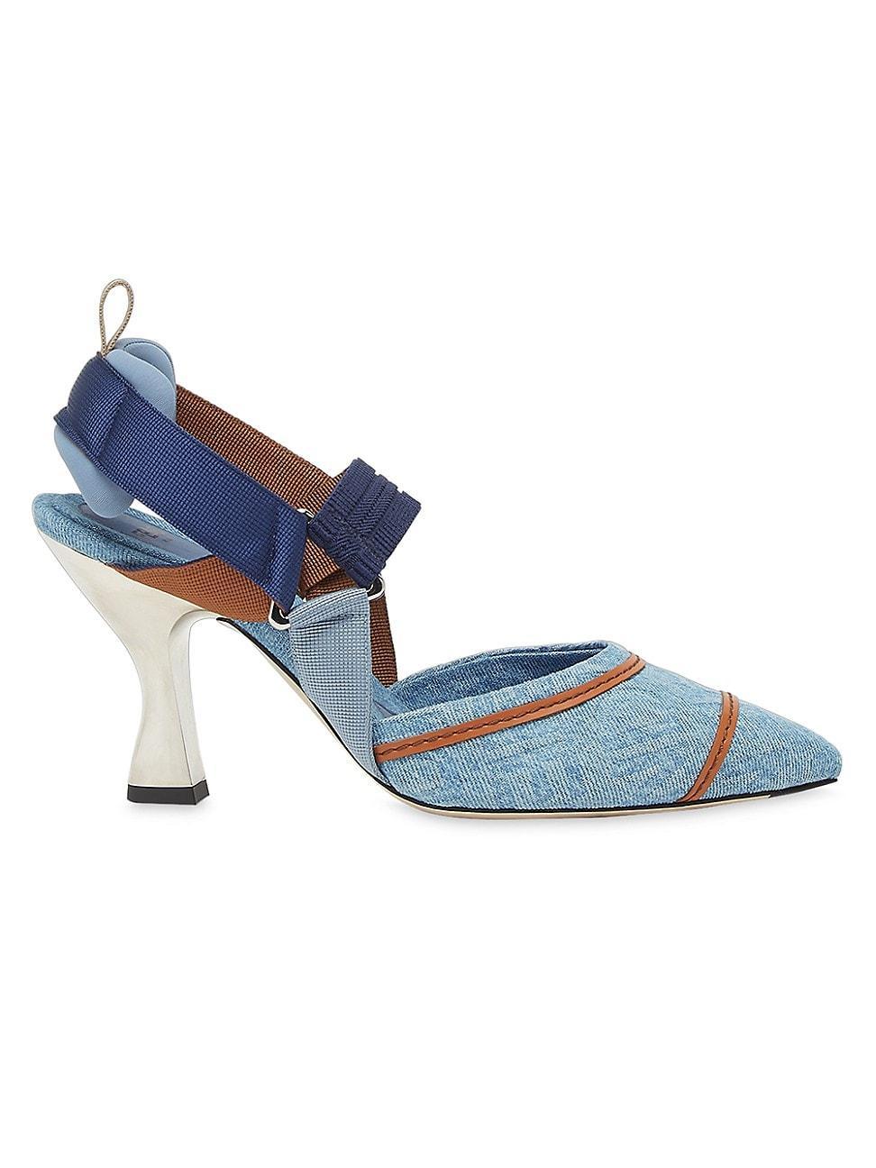 Womens Colibri 85MM Denim Pumps Product Image