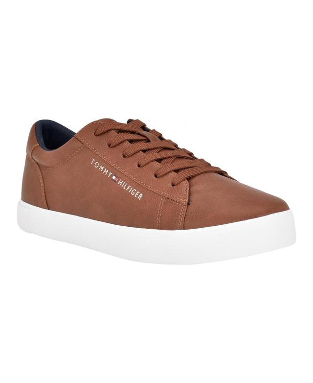 Tommy Hilfiger Mens Ribby Lace Up Fashion Sneakers Product Image