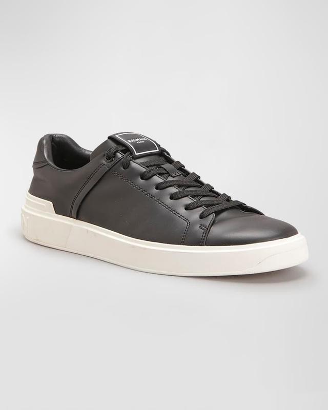 Men's B-Court Leather Low-Top Sneakers Product Image