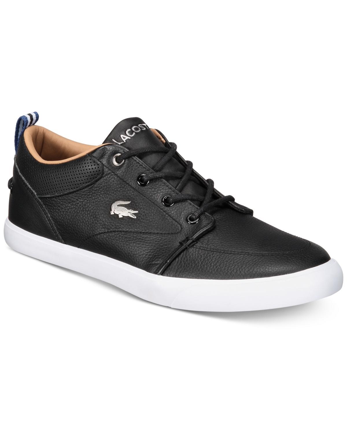 Mens Lacoste Bayliss Athletic Shoe - Black / White Product Image