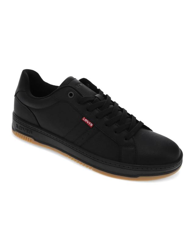 Levis Mens Carson Fashion Athletic Lace Up Sneakers - Black Product Image