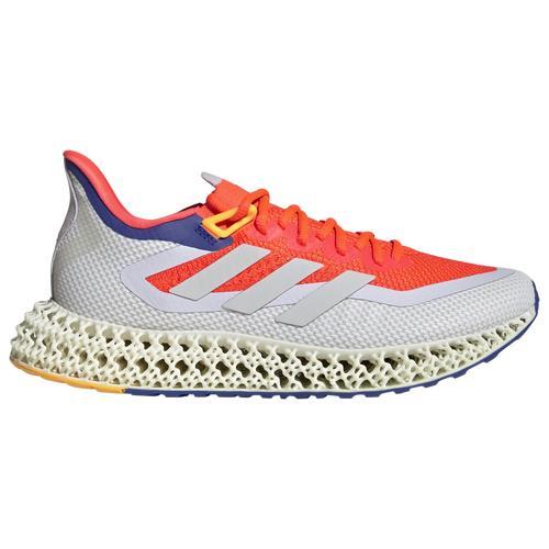 adidas Mens 4DFWD 2 - Running Shoes White/Solar Red/Silver Dawn Product Image