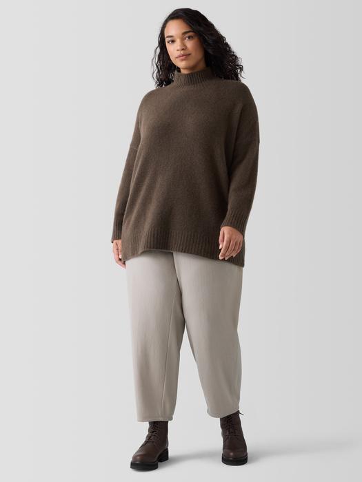 EILEEN FISHER Felted Wool Jersey Lantern Pant in Regenerative Woolfemale Product Image