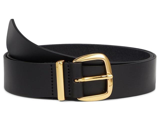 Madewell Wide Essentials Belt Gold (True ) Women's Belts Product Image