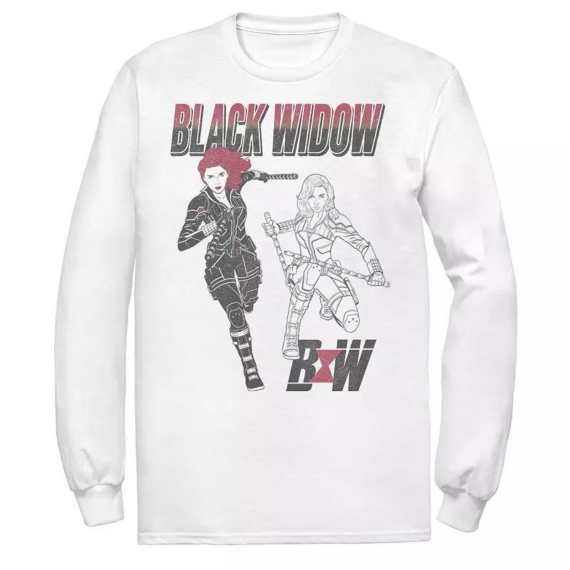 Mens Marvel Black Widow Graphic Tee Product Image