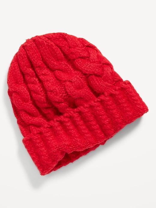 Sweater-Knit Beanie Product Image