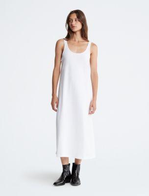 Calvin Klein Womens Modern Stretch Tank Dress - Black - S Product Image