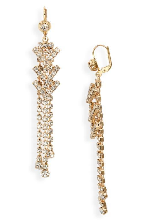 Gas Bijoux Triana Crystal Drop Earrings Product Image