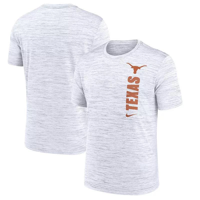 Nike Mens White Texas Longhorns 2024 Sideline Velocity Performance T-Shirt Product Image