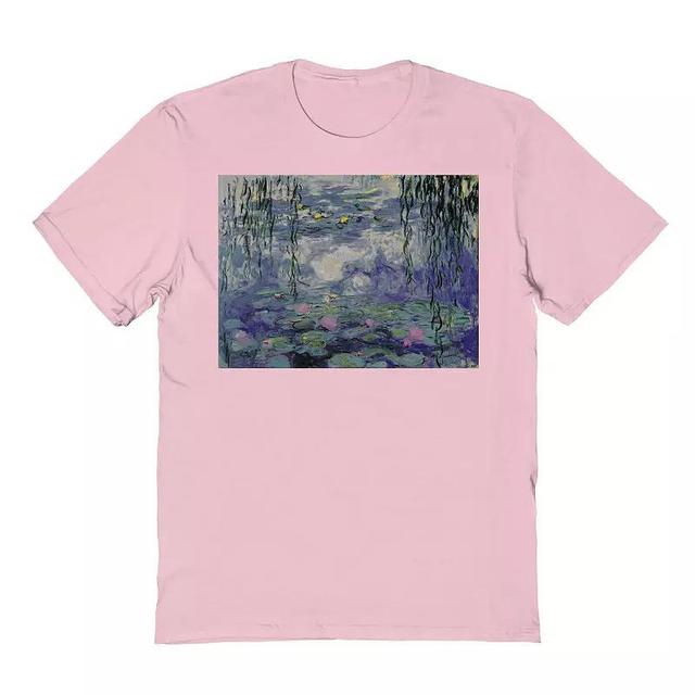 Mens Fine Art - Water Lillies Graphic Tee Product Image