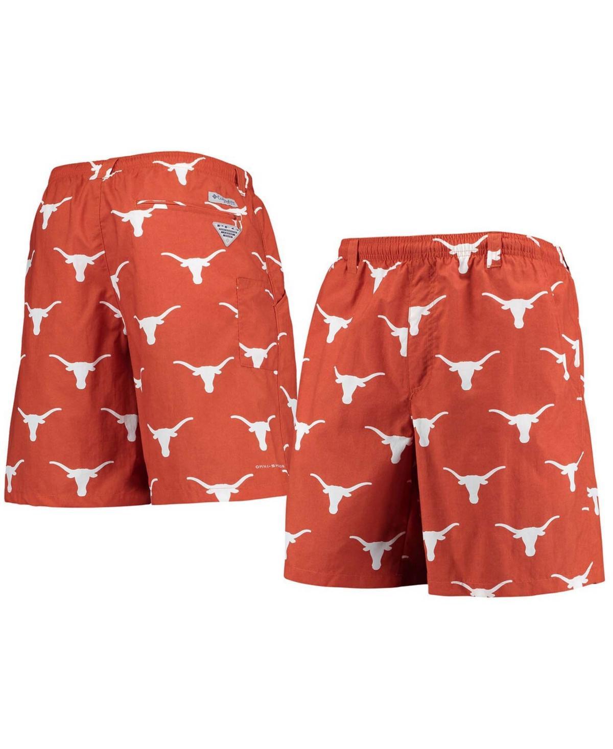 Mens Columbia Texas Orange Texas Longhorns PFG Backcast II 8 Omni-Shade Hybrid Shorts Product Image