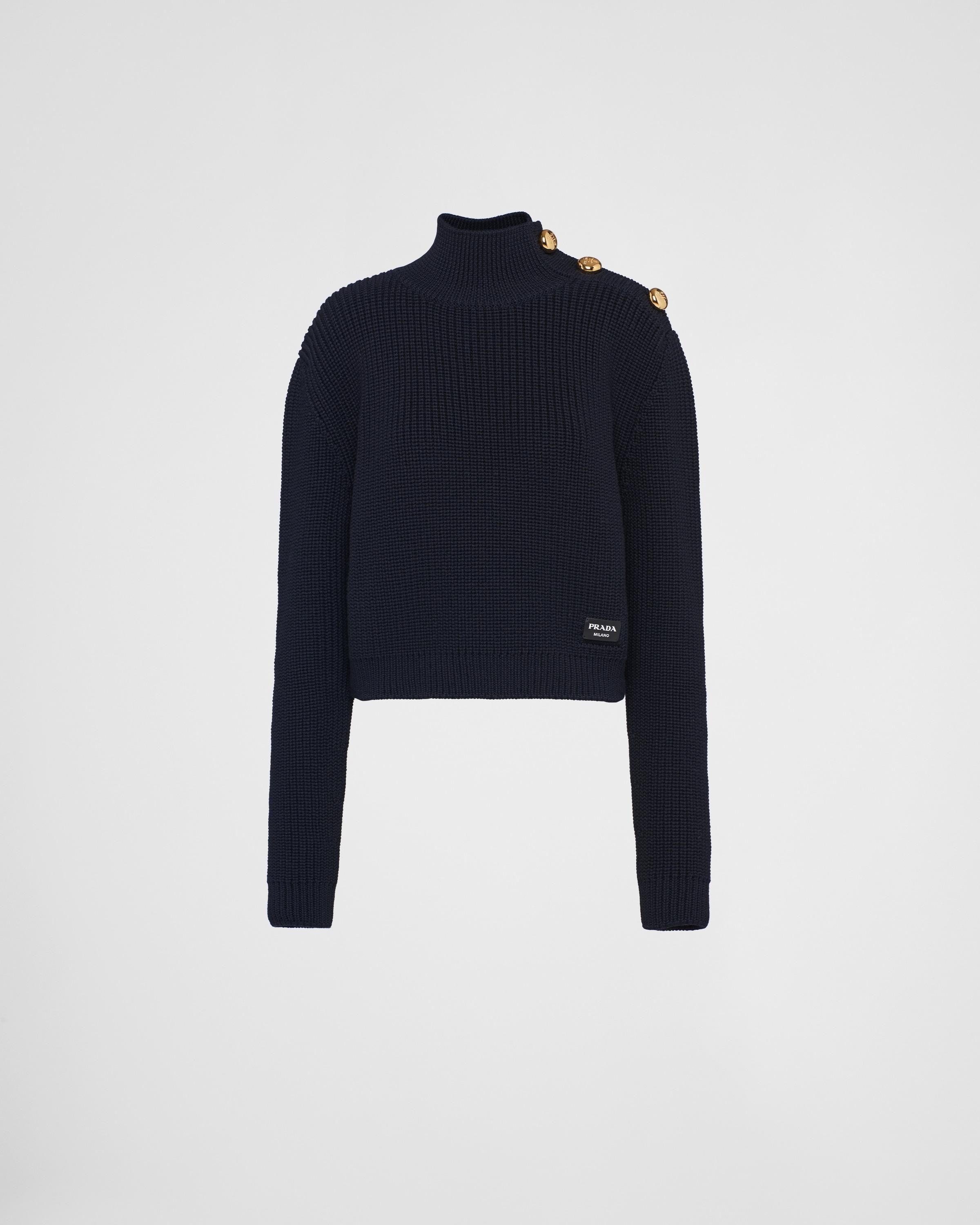 Wool turtleneck sweater product image