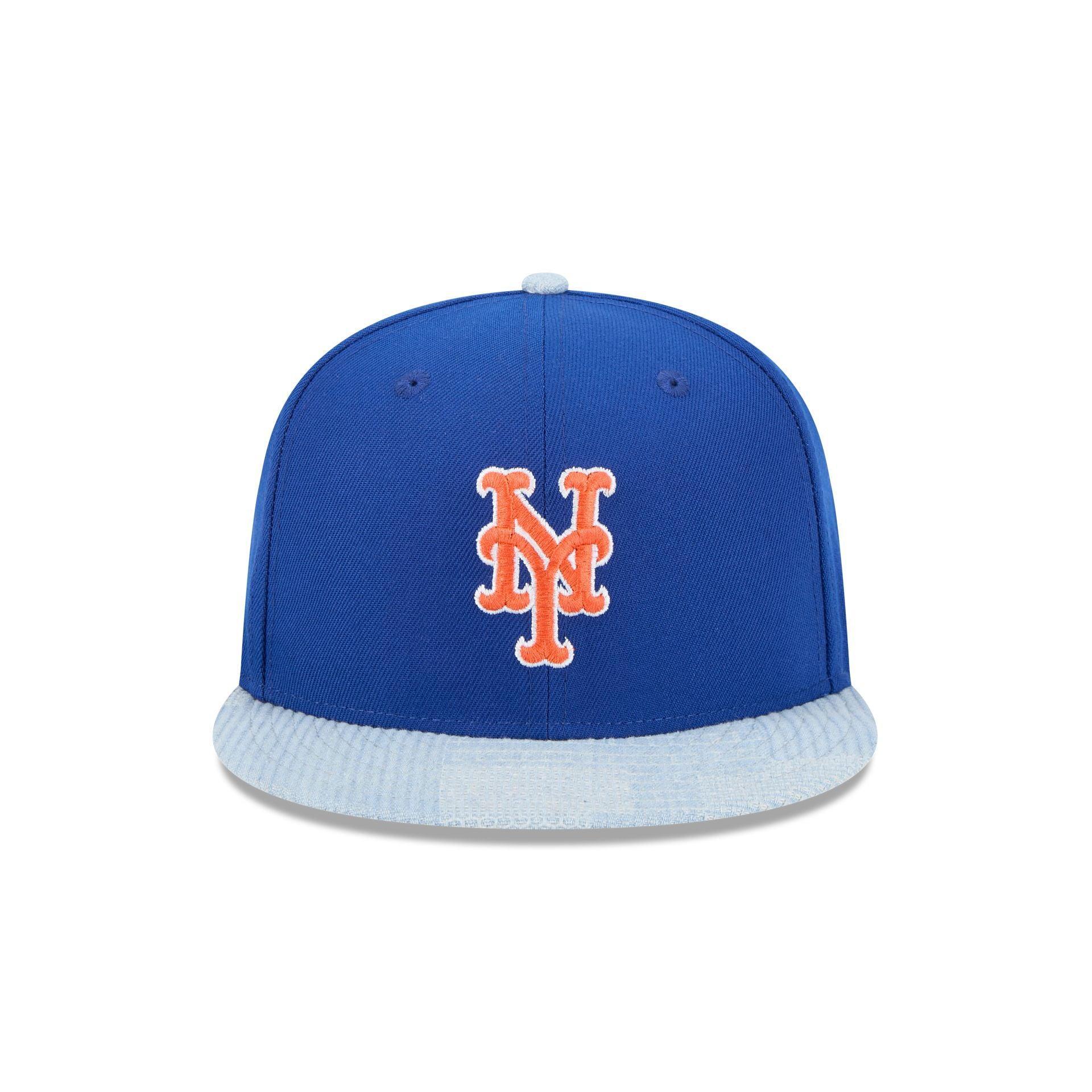 New York Mets Patch Denim 59FIFTY Fitted Hat Male Product Image