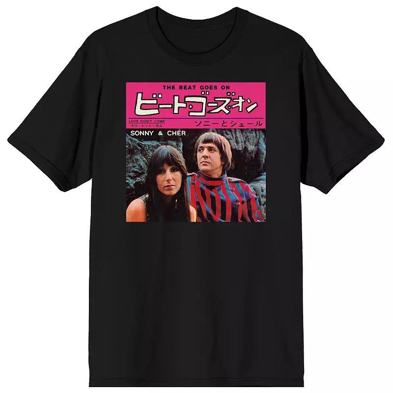 Mens Sonny & Cher The Beat Goes On Graphic Tee Product Image