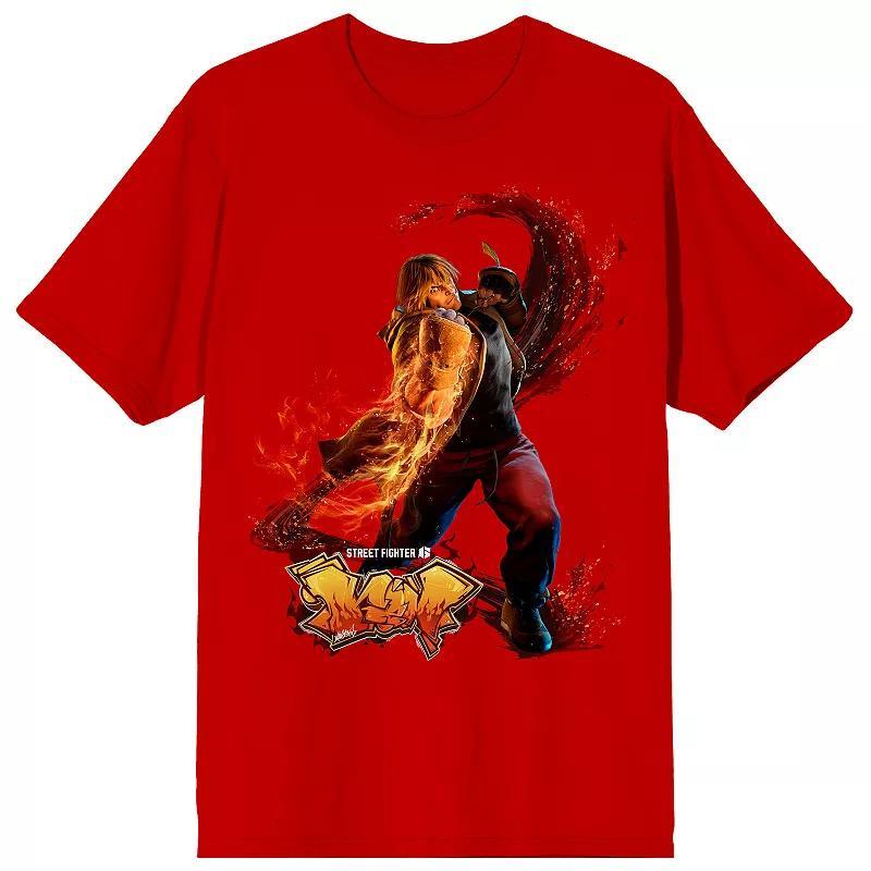 Mens Street Fighter VI Ken Tee Product Image