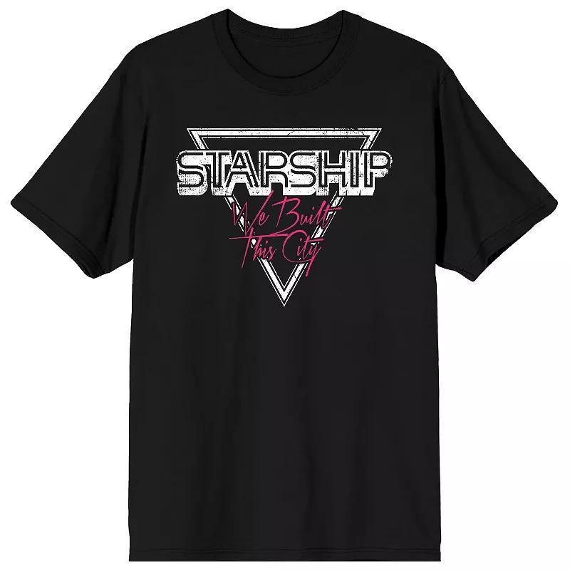 Mens Starship We Built This City Short Sleeve Graphic Tee Product Image