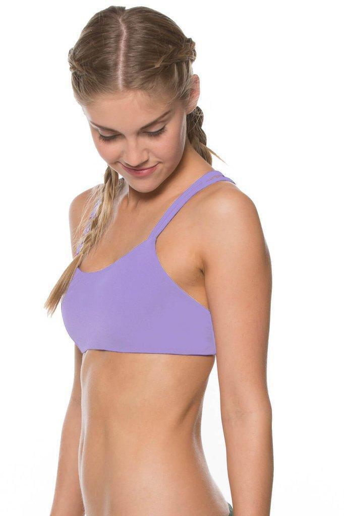 Fendrick Bikini Top - Lavender Female Product Image