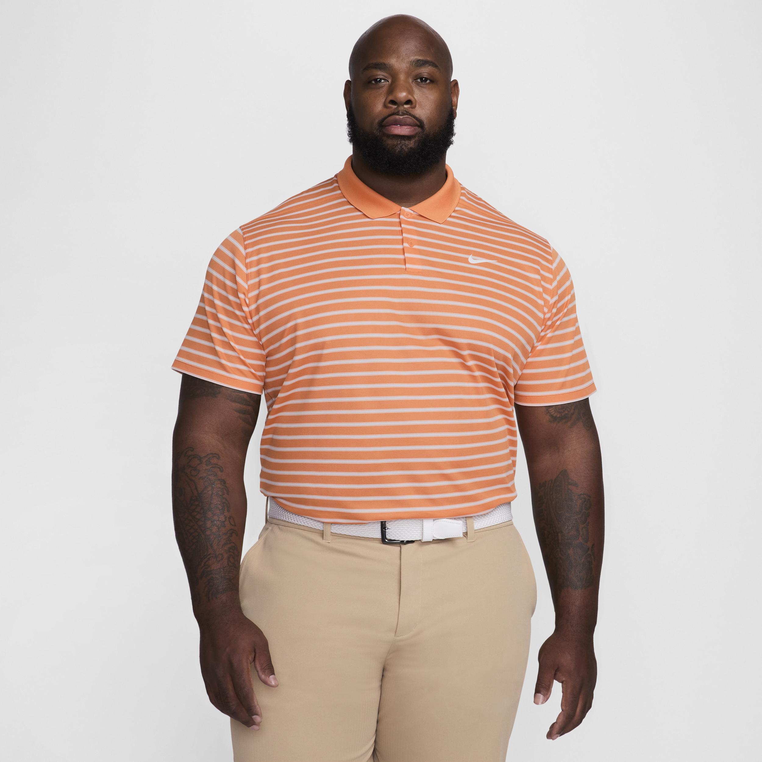 Nike Mens Dri-FIT Victory Striped Golf Polo Product Image