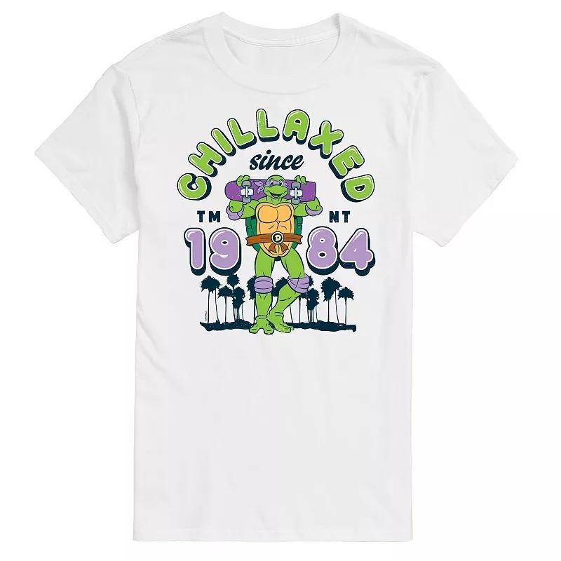 Big & Tall TMNT Chillaxed Graphic Tee, Mens Product Image