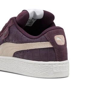 PUMA Suede XL Elevated Women's Sneakers in Midnight Plum/White Product Image