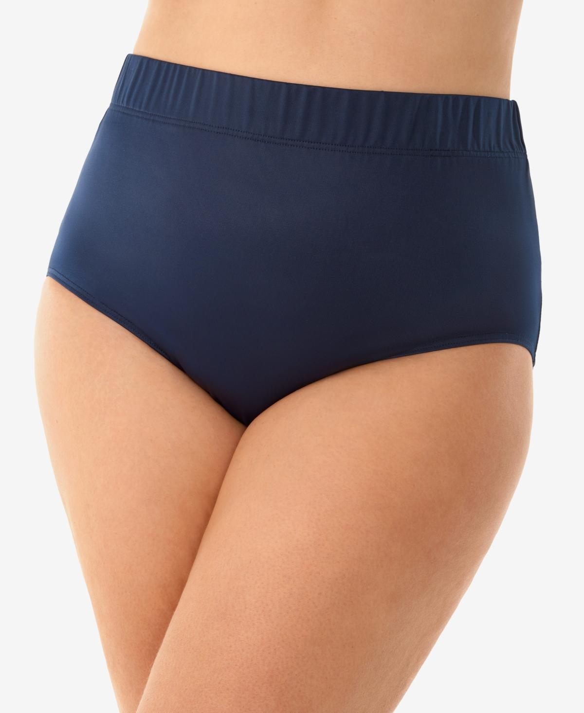 Womens Plus Solid Swim Bottoms Product Image