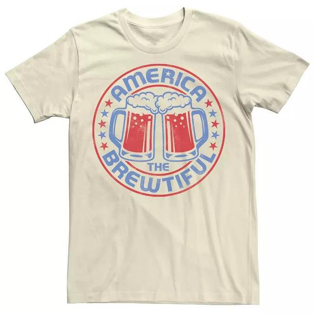 Mens America The Brewtiful Beer Americana Tee Product Image