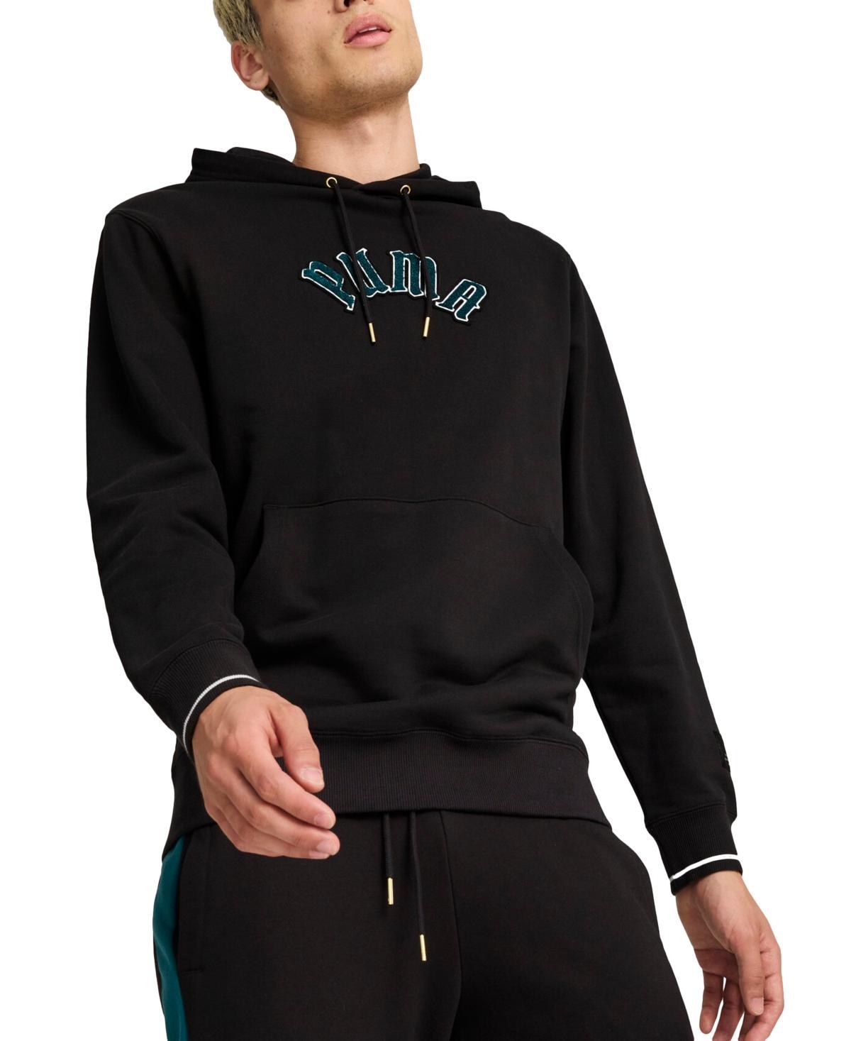 Puma Mens Classics Play.loud. Logo Pullover Hoodie Product Image