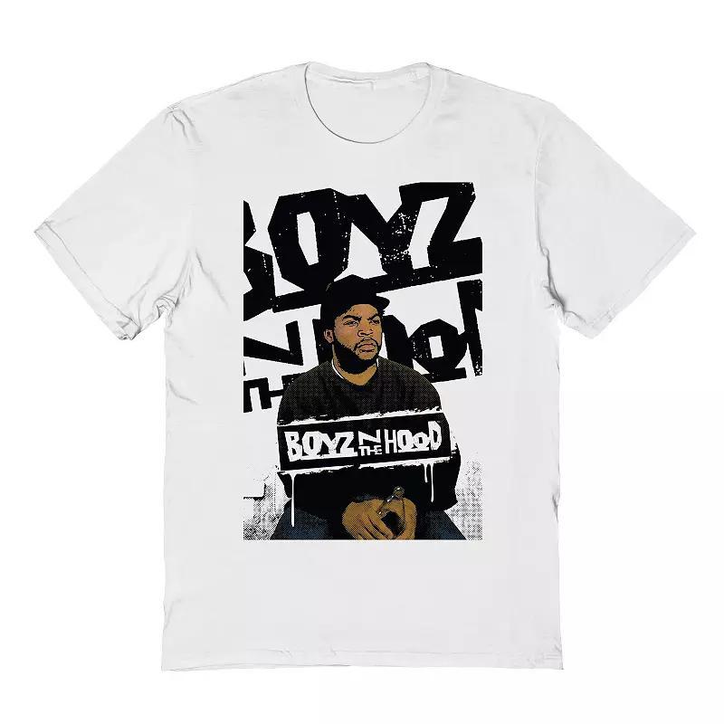 Mens Boyz N The Hood Doughboy Grunge Graphic Tee Product Image