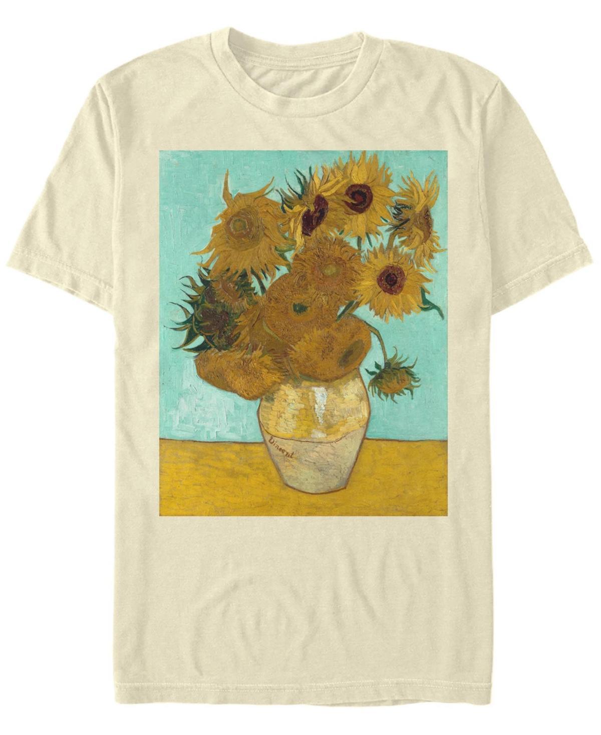 Mens Van Gogh Flowers Painting Tee Product Image