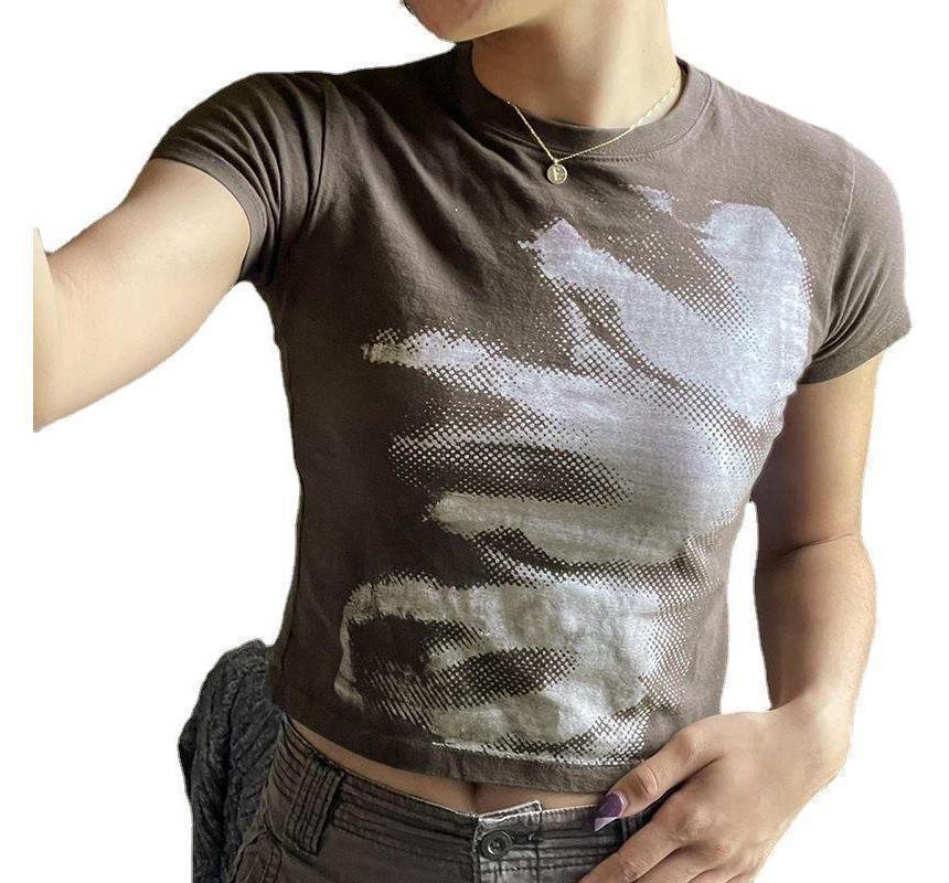 Short-Sleeve Print T-Shirt Product Image