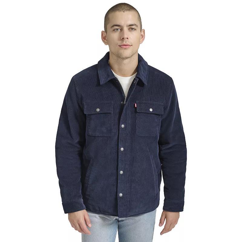 Mens Levis Corduroy Shacket Red Product Image